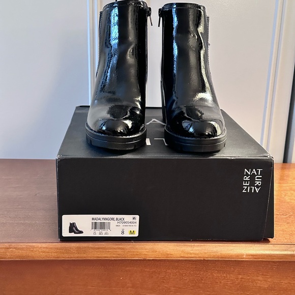 Naturalizer Patent Boots - Picture 2 of 5